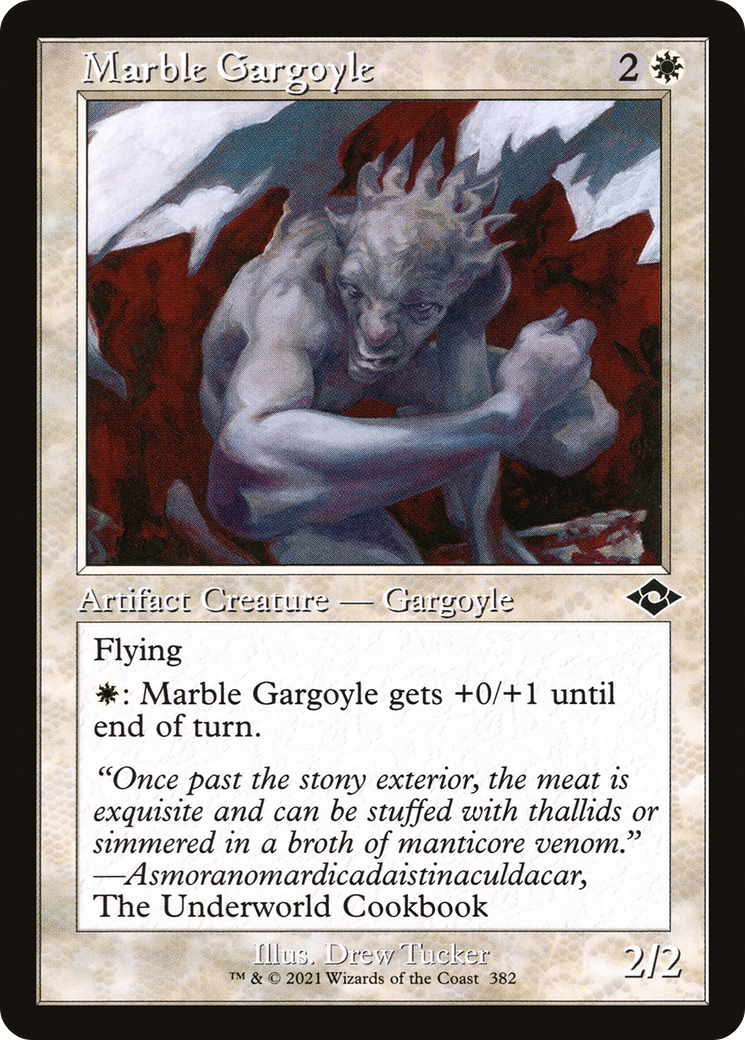 Marble Gargoyle (MH2-382) (Etched Foil)