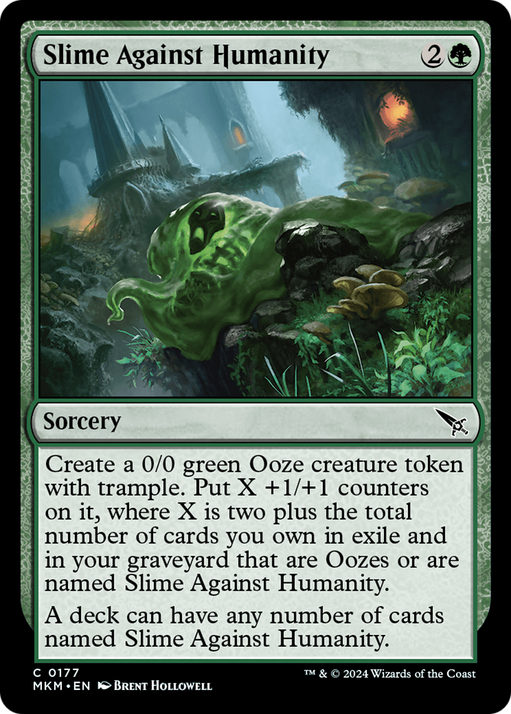 Slime Against Humanity (MKM-177) (Foil)