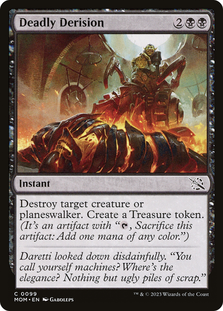 Deadly Derision (MOM-099) (Foil)