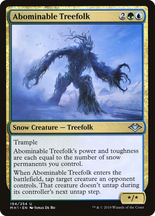 Abominable Treefolk (MH1-194) (Foil)