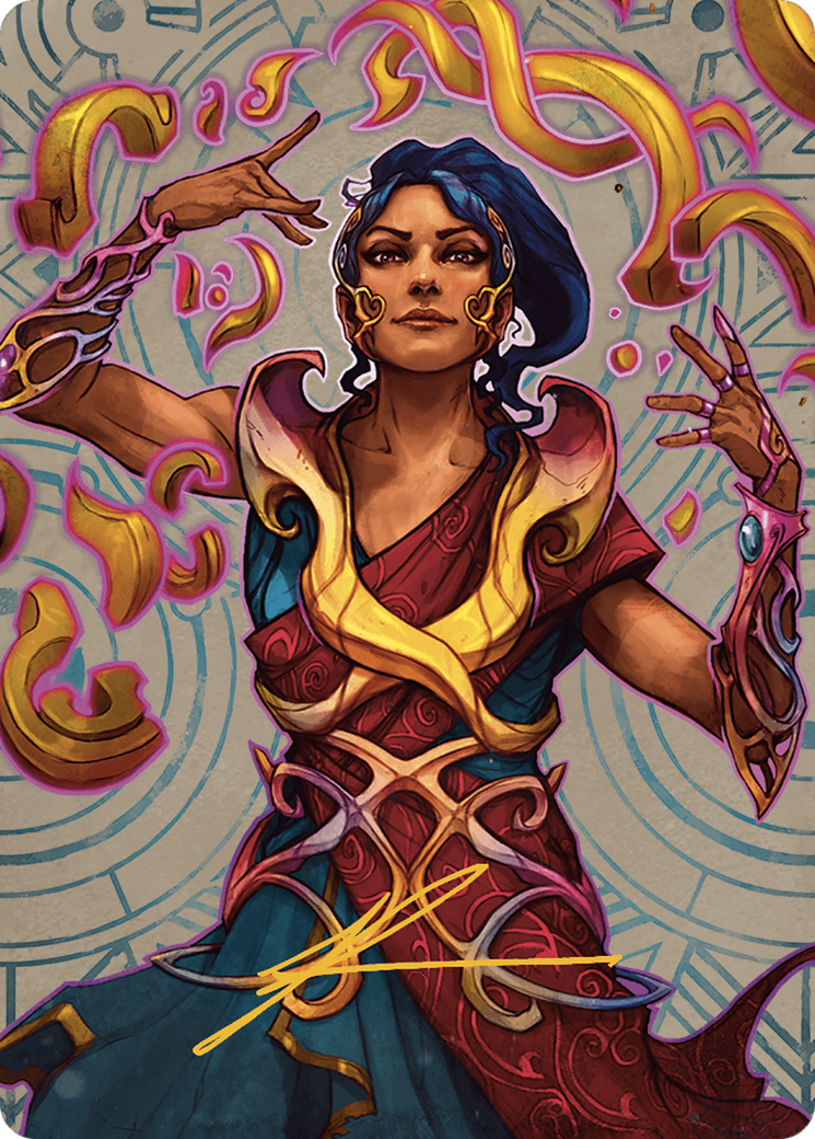 Saheeli, the Sun's Brilliance Art Card (ALCI-052) (Gold-Stamped Signature)