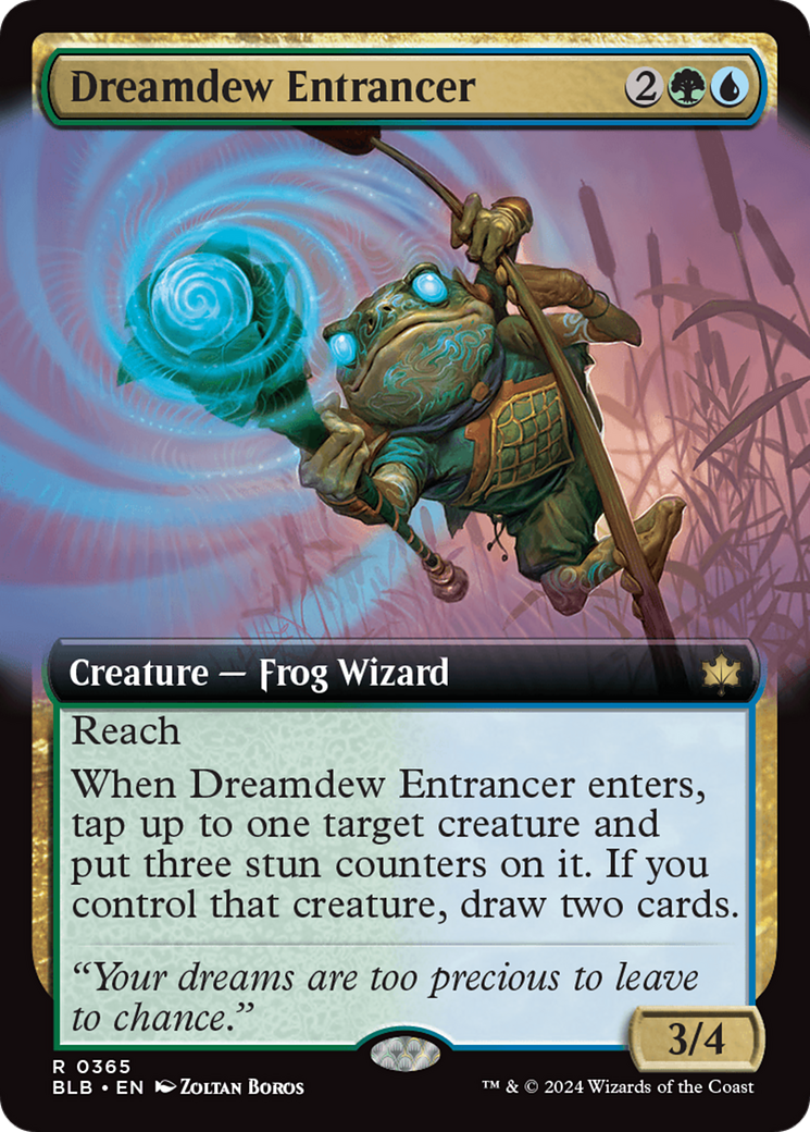 Dreamdew Entrancer (BLB-365) (Extended Art) (Foil)