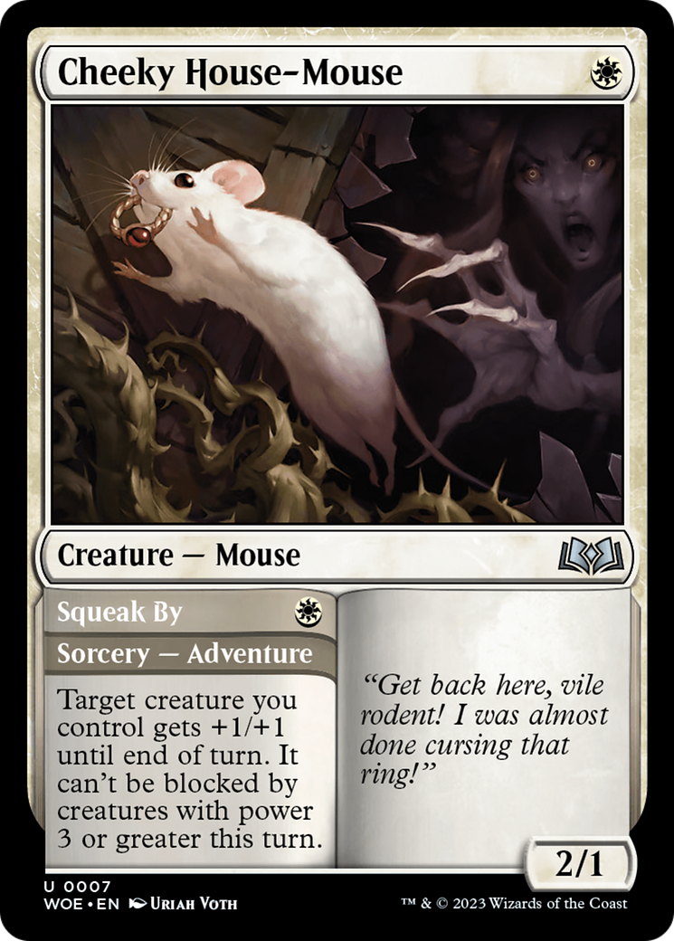 Cheeky House-Mouse // Squeak By (WOE-007)
