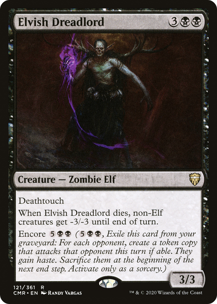 Elvish Dreadlord (CMR-121) (Foil)