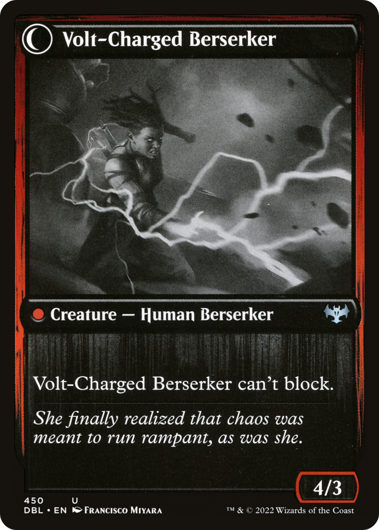 Voltaic Visionary // Volt-Charged Berserker (DBL-450) (Foil)