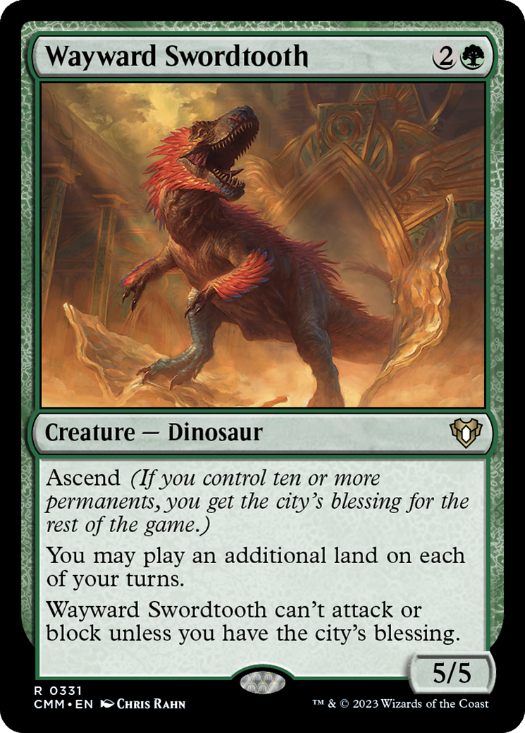 Wayward Swordtooth (CMM-331)