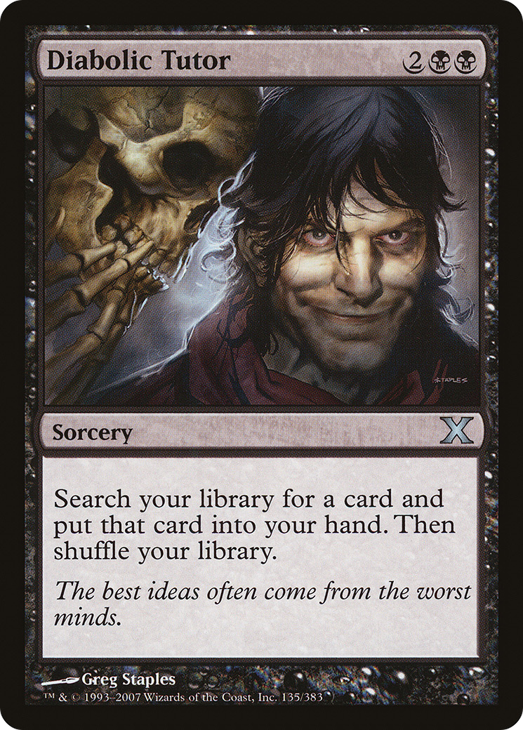 Diabolic Tutor (10E-135)