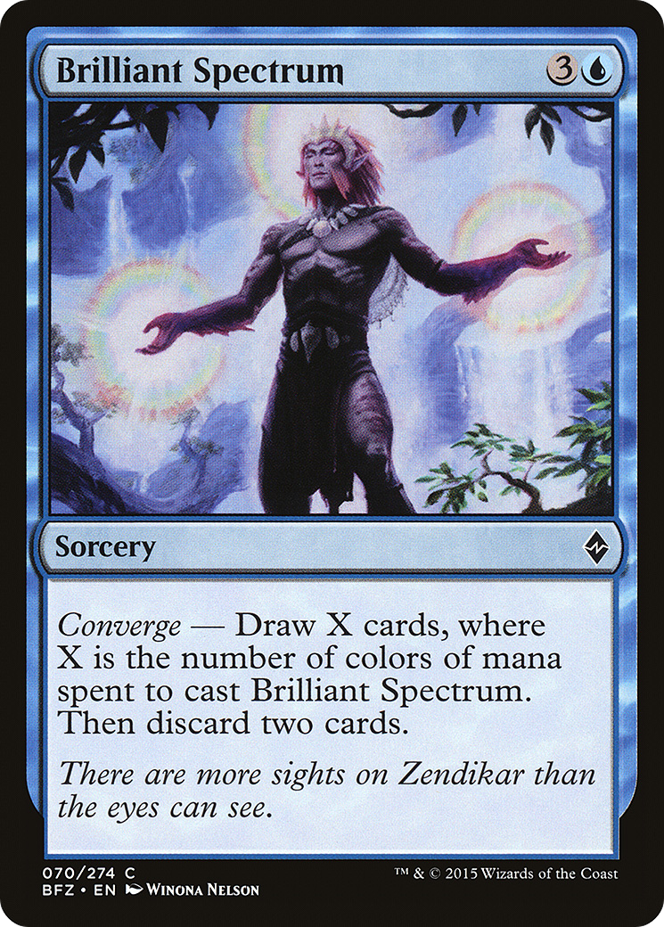 Brilliant Spectrum (BFZ-070) (Foil)