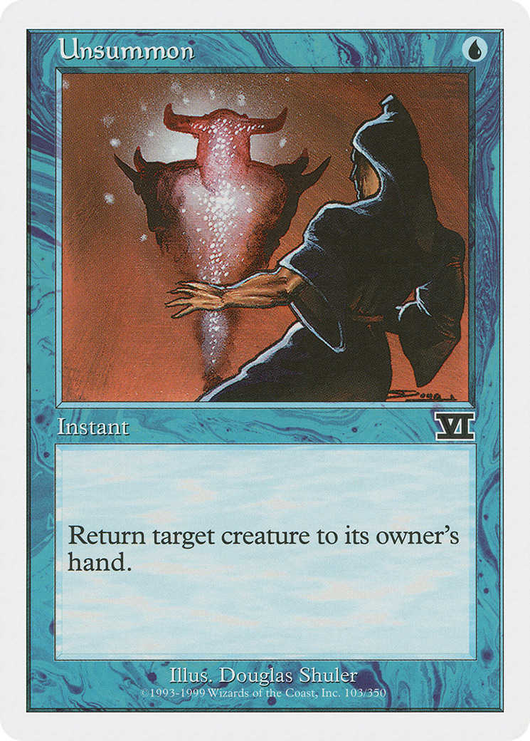 Unsummon (6ED-103)