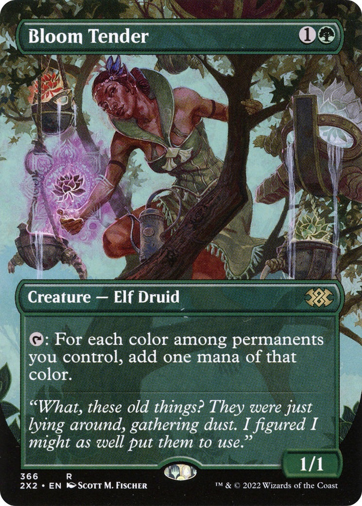 Bloom Tender (2X2-366) (Borderless) (Foil)