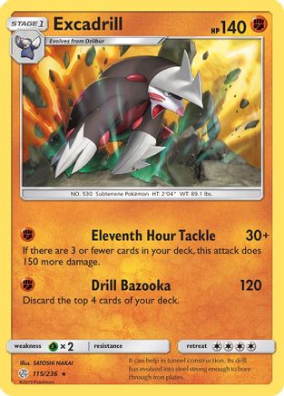 Excadrill (CEC-115) (Reverse Holofoil)