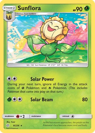 Sunflora (CEC-008) (Reverse Holofoil)