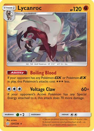 Lycanroc (CEC-124) (Reverse Holofoil)