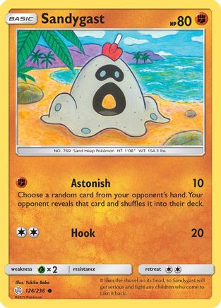Sandygast (CEC-126) (Reverse Holofoil)