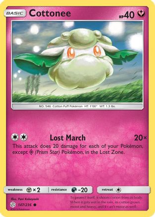 Cottonee (CEC-147) (Reverse Holofoil)