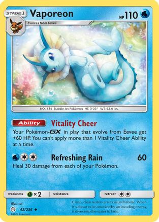 Vaporeon (CEC-042)
