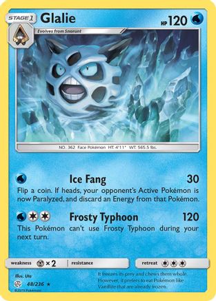 Glalie (CEC-048) (Reverse Holofoil)