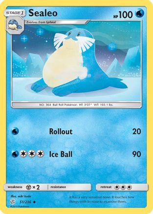 Sealeo (CEC-051) (Reverse Holofoil)