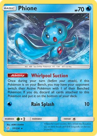 Phione (CEC-057) (Reverse Holofoil)