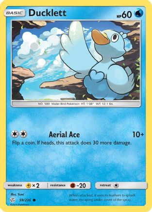Ducklett (CEC-059) (Reverse Holofoil)