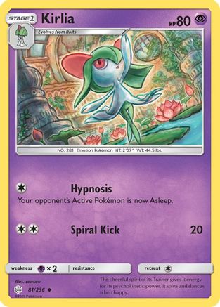 Kirlia (CEC-081) (Reverse Holofoil)