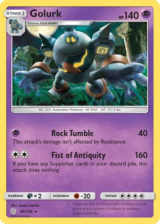 Golurk (CEC-090) (Reverse Holofoil)