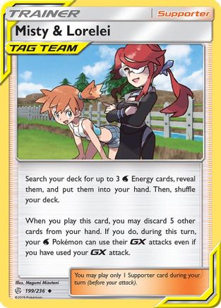 Misty & Lorelei (CEC-199) (Reverse Holofoil)