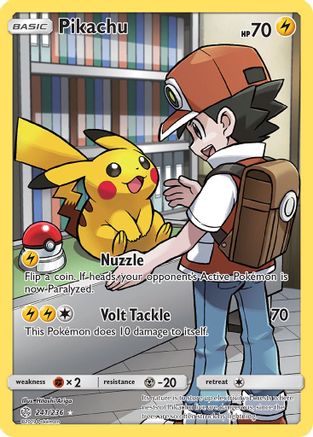Pikachu (Secret) (CEC-241) (Holofoil)