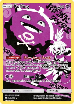Koffing (Secret) (CEC-243) (Holofoil)