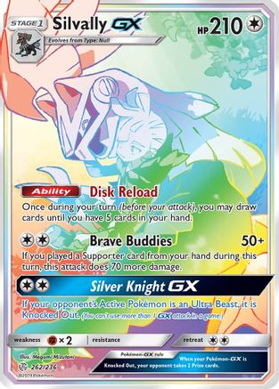 Silvally GX (Secret) (CEC-262) (Holofoil)