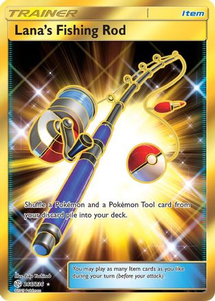 Lana's Fishing Rod (Secret) (CEC-266) (Holofoil)