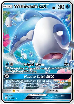 Wishiwashi GX (CEC-063) (Holofoil)