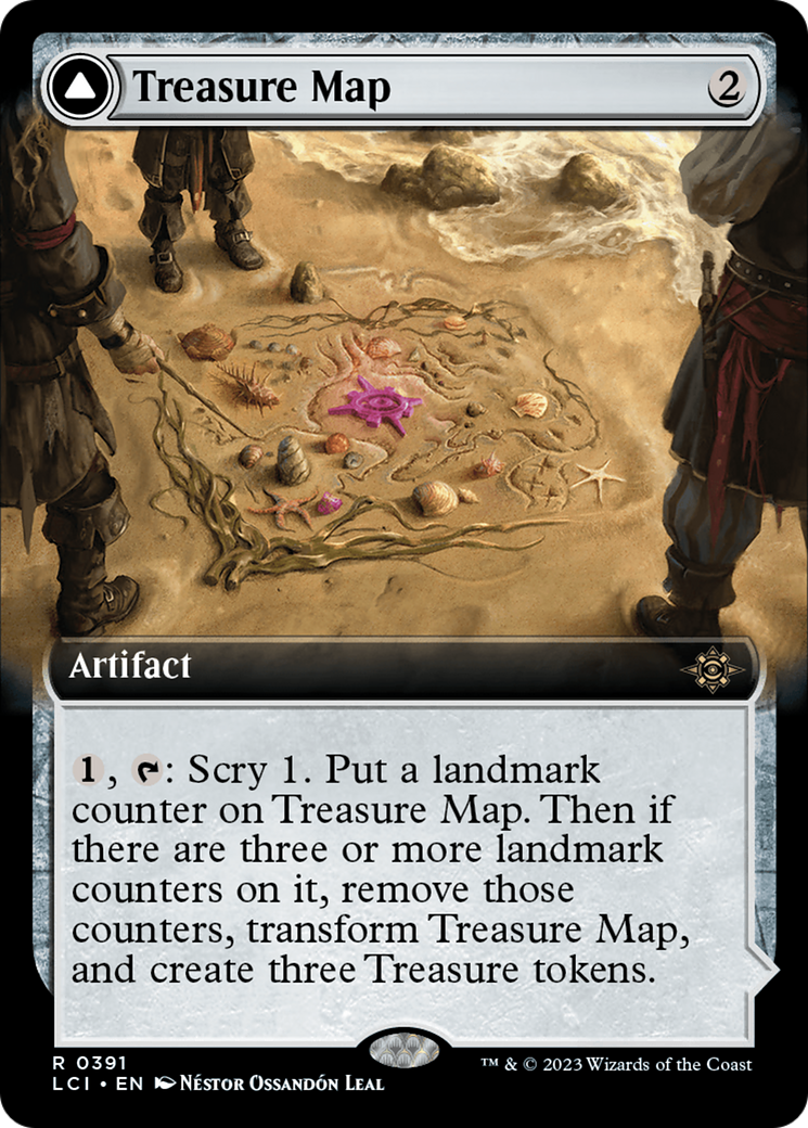 Treasure Map // Treasure Cove (LCI-391) (Extended Art)