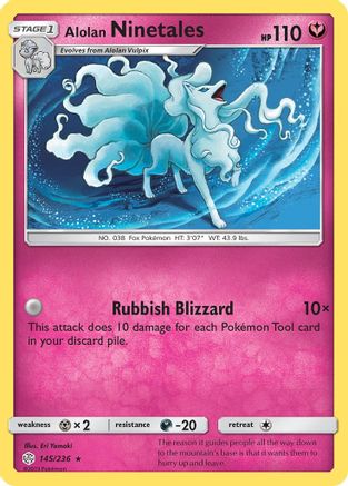 Alolan Ninetales (CEC-145) (Reverse Holofoil)
