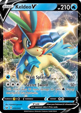 Keldeo V (SSH-053) (Holofoil)