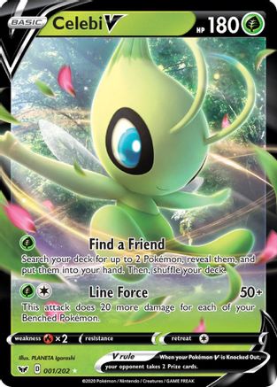 Celebi V (SSH-001) (Holofoil)