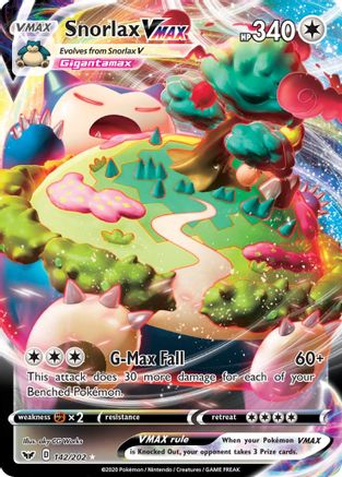 Snorlax VMAX (SSH-142) (Holofoil)