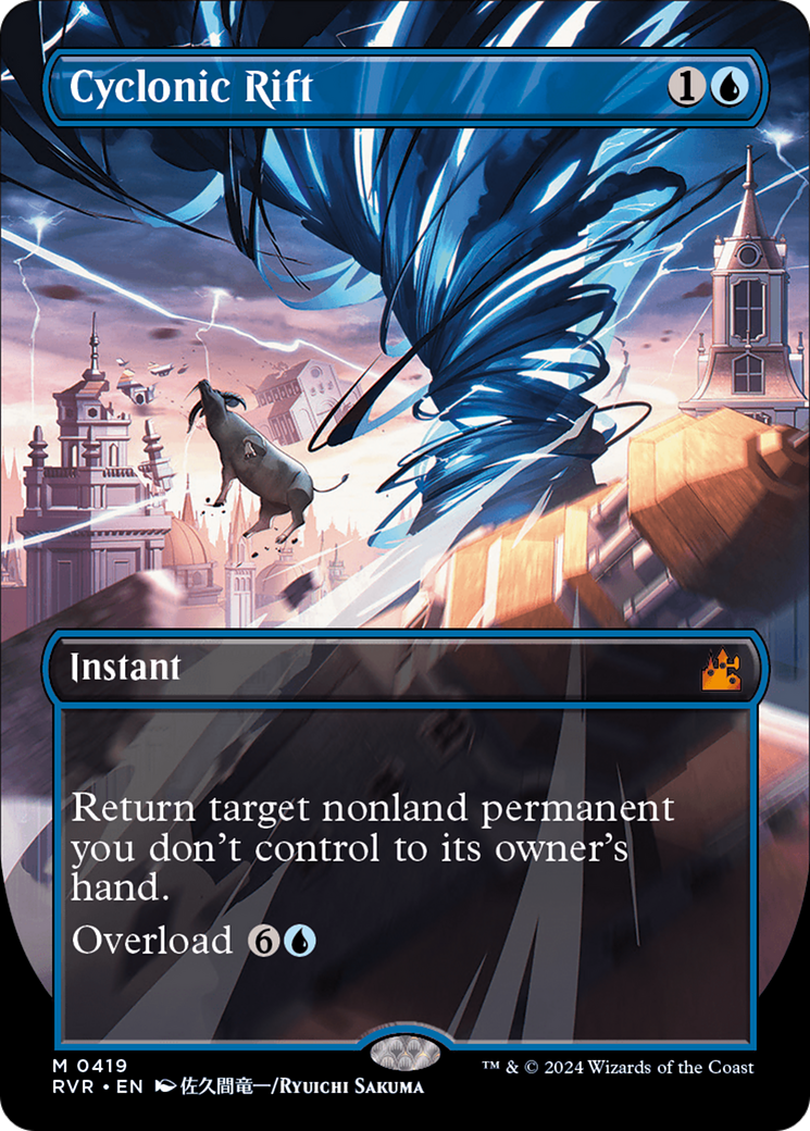 Cyclonic Rift (RVR-419) (Borderless) (Foil)
