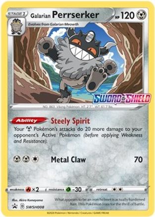 Galarian Perrserker (SSP-SWSH008) (Holofoil)