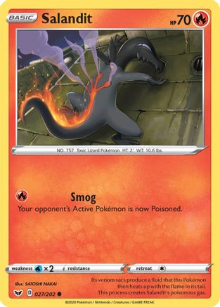 Salandit (SSH-027) (Reverse Holofoil)