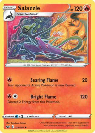 Salazzle (SSH-028) (Reverse Holofoil)