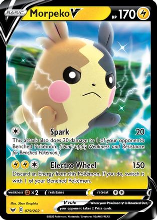 Morpeko V (SSH-079) (Holofoil)