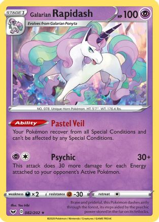 Galarian Rapidash (SSH-082)