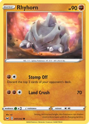 Rhyhorn (097) (SSH-097)