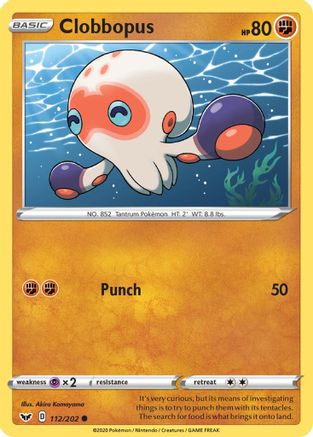 Clobbopus (112) (SSH-112) (Reverse Holofoil)