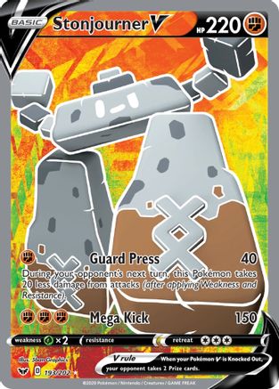 Stonjourner V (Full Art) (SSH-193) (Holofoil)