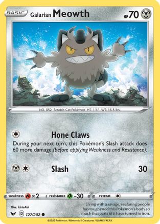 Galarian Meowth (SSH-127)
