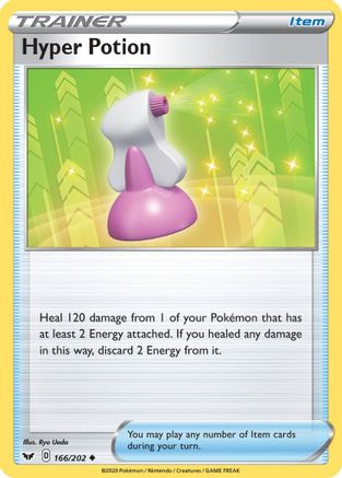 Hyper Potion (SSH-166) (Reverse Holofoil)