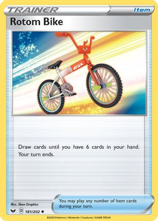 Rotom Bike (SSH-181) (Reverse Holofoil)