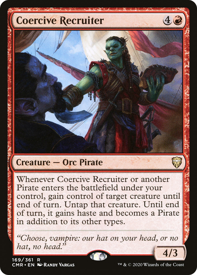 Coercive Recruiter (CMR-169) (Foil)